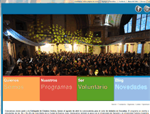 Tablet Screenshot of concienciajoven.org